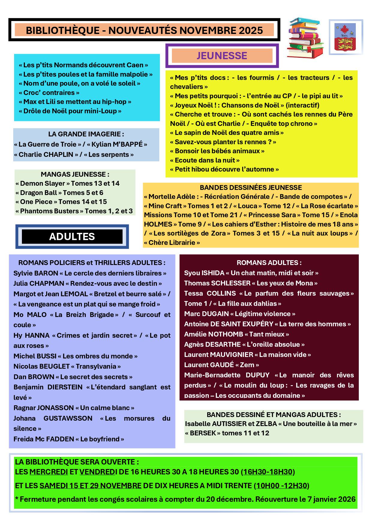 Microsoft Word - Bibliothèque_Nouveautés_Novembre-2025_Jeunesse.docx